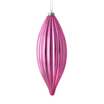Vickerman M183279S 8" Pink Shiny Line Finial 4/Bag