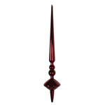 Vickerman M183319S 12" Wine Shiny Cupola Finial