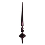Vickerman M183329S 12" Periwinkle Shiny Cupola Finial