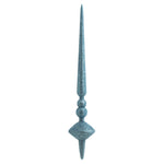 Vickerman M183329G 12" Periwinkle Glitter Cupola Finial