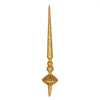 Vickerman M183330G 12" Antique Gold Glitter Cupola Finial