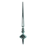 Vickerman M183332S 12" Baby Blue Shiny Cupola Finial