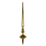 Vickerman M183337S 12" Honey Gold Shiny Cupola Finial