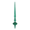 Vickerman M183344G 12" Seafoam Green Glitter Cupola Finial