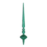 Vickerman M183344G 12" Seafoam Green Glitter Cupola Finial