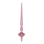 Vickerman M183345G 12" Mauve Glitter Cupola Finial