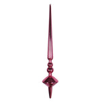 Vickerman M183345S 12" Mauve Shiny Cupola Finial