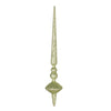 Vickerman M183354G 12" Celadon Glitter Cupola Finial
