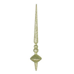 Vickerman M183354G 12" Celadon Glitter Cupola Finial