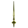 Vickerman M183373S 12" Lime Shiny Cupola Finial Ornament Pack Of 3