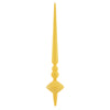 Vickerman M183378G 12" Yellow Glitter Cupola Finial