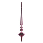 Vickerman M183379S 12" Pink Shiny Cupola Finial