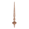 Vickerman M183380G 12" Cafe Latte Glitter Cupola Finial