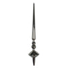 Vickerman M183387S 12" Pewter Shiny Cupola Finial