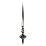 Vickerman M183387S 12" Pewter Shiny Cupola Finial