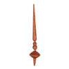 Vickerman M183388G 12" Copper Glitter Cupola Finial