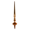 Vickerman M183418S 18" Bunishedorange Shiny Cupola Finial