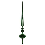Vickerman M183424S 18" Emerald Shiny Cupola Finial