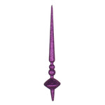 Vickerman M183434G 18" Lilac Glitter Cupola Finial