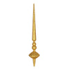 Vickerman M183430G 18" Antique Gold Glitter Cupola Finial
