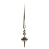 Vickerman M183438S 18" Champagne Shiny Cupola Finial Ornament Pack Of 2