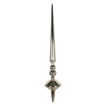 Vickerman M183438S 18" Champagne Shiny Cupola Finial Ornament Pack Of 2