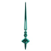 Vickerman M183442S 18" Teal Shiny Cupola Finial