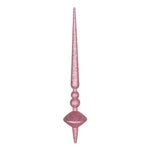 Vickerman M183445G 18" Mauve Glitter Cupola Finial
