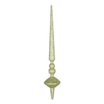 Vickerman M183454G 18" Celadon Glitter Cupola Finial