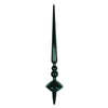 Vickerman M183462S 18" Sea Blue Shiny Cupola Finial