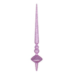 Vickerman M183469G 18" Orchid Glitter Cupola Finial