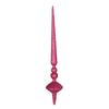 Vickerman M183470G 18" Fuchsia Glitter Cupola Finial