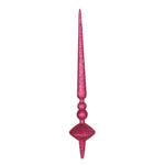 Vickerman M183470G 18" Fuchsia Glitter Cupola Finial