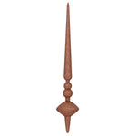 Vickerman M183471G 18" Coral Glitter Cupola Finial