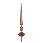 Vickerman M183476G 18" Mocha Glitter Cupola Finial