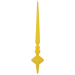 Vickerman M183478G 18" Yellow Glitter Cupola Finial