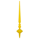 Vickerman M183478S 18" Yellow Shiny Cupola Finial