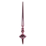 Vickerman M183479S 18" Pink Shiny Cupola Finial