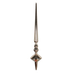 Vickerman M183480S 18" Cafe Latte Shiny Cupola Finial