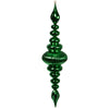 Vickerman M183804 41" Green Shiny Finial Ornament