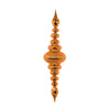 Vickerman M183818 41" Burnished Orange Shiny Finial