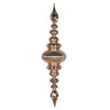 Vickerman M183858 41" Rose Gold Shiny Finial Ornament