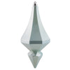 Vickerman MC191032D 8" Baby Blue Candy Finish Diamond Finial Ornament Pack Of 2