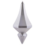 Vickerman MC191034D 8" Lilac Candy Finish Diamond Finial Ornament Pack Of 2