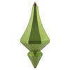 Vickerman MC191054D 8" Celadon Candy Finish Diamond Finial Ornament Pack Of 2