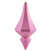 Vickerman MC191079D 8" Pink Candy Finish Diamond Finial Ornament Pack Of 2