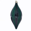 Vickerman MC191124D 10" Emerald Candy Glitter Shuttle Christmas Ornament Pack Of 2