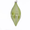 Vickerman MC191154D 10" Celadon Candy Glitter Shuttle Christmas Ornament Pack Of 2