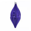 Vickerman MC191166D 10" Purple Candy Glitter Shuttle Christmas Ornament Pack Of 2