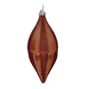 Vickerman MC191188D 10" Copper Candy Glitter Shuttle Christmas Ornament Pack Of 2
